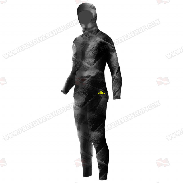 IST 3mm Camo Spearfishing Wetsuit | Camouflage Neoprene Suit With Speargun  Pad -X-Large