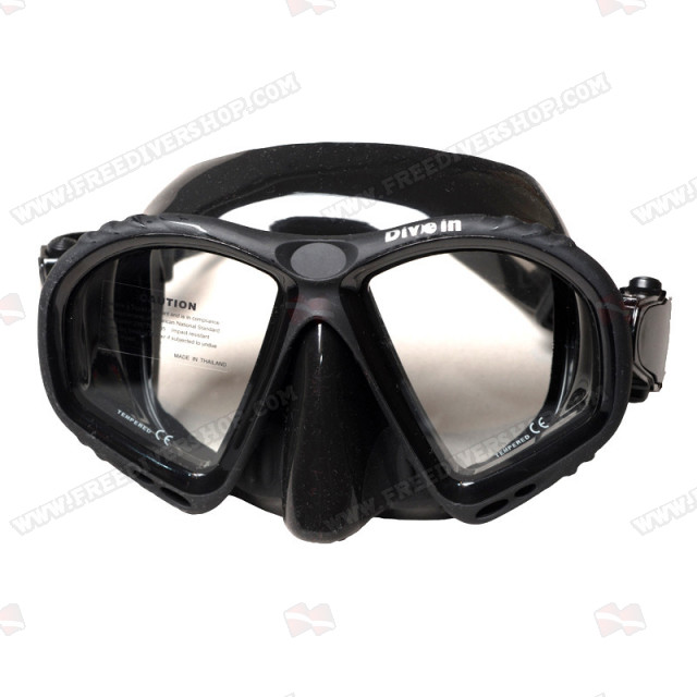 Freediver Shop  Divein Hunter Black Mask