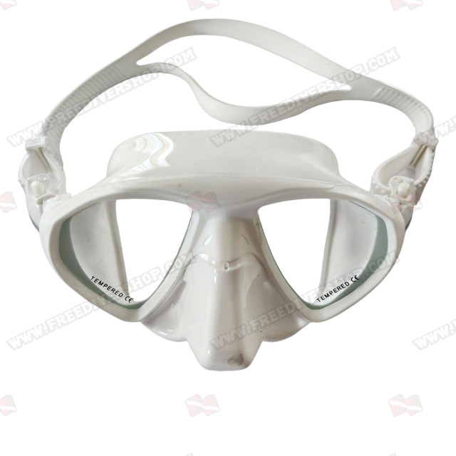 Freediver Shop  Leaderfins White L-2 Frameless Mask