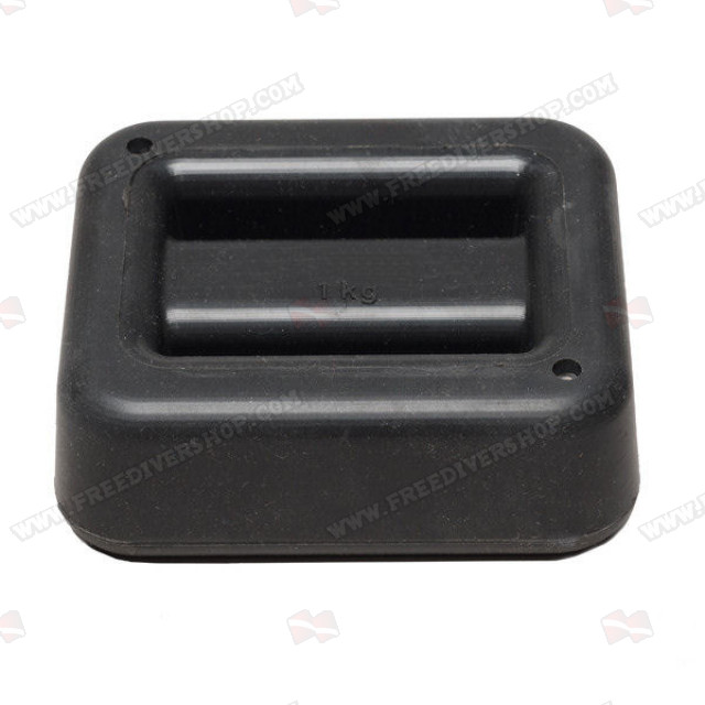 1 kg / 2.2 lbs Rubber Coated Belt Weight