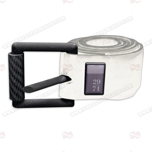 29/71 White Silicone Weight Belt
