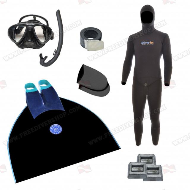 Freediving Monofin Essentials Bundle