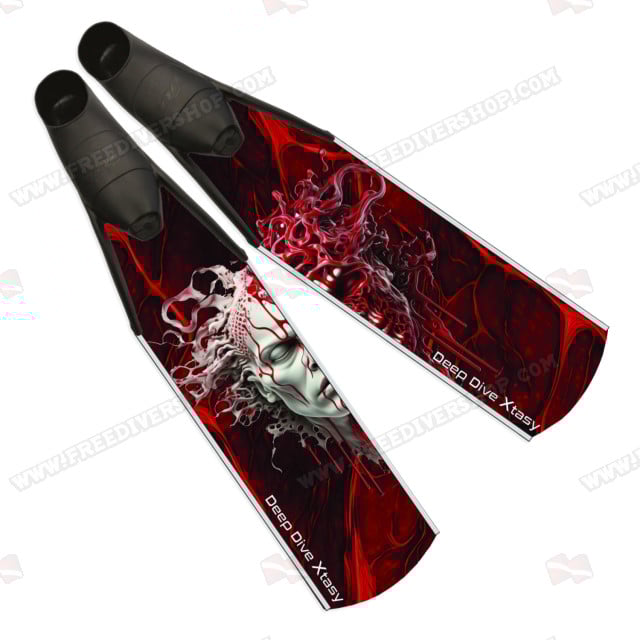 Deep Dive Xtasy Red Medusa Performance Carbon Fins