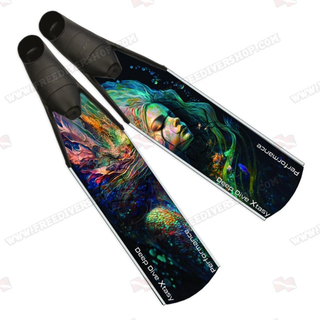 Deep Dive Xtasy Mermaid Reef Performance Carbon Fins