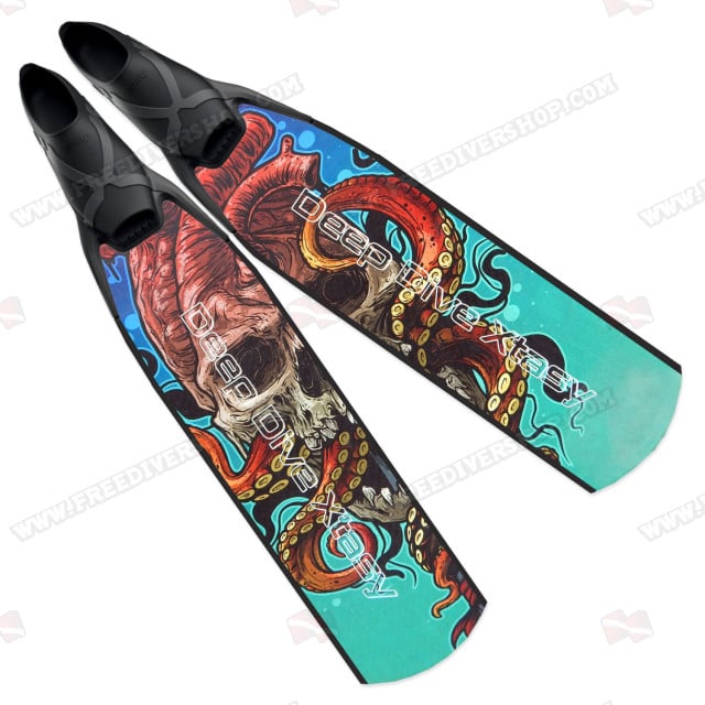 Deep Dive Xtasy Skull Performance Carbon Fins