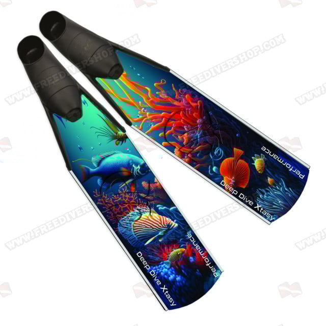 Deep Dive Xtasy Tropical Performance Carbon Fins