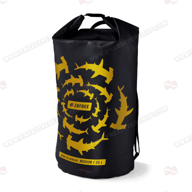 2BFREE 35L Black Hammerhead Dry Bag
