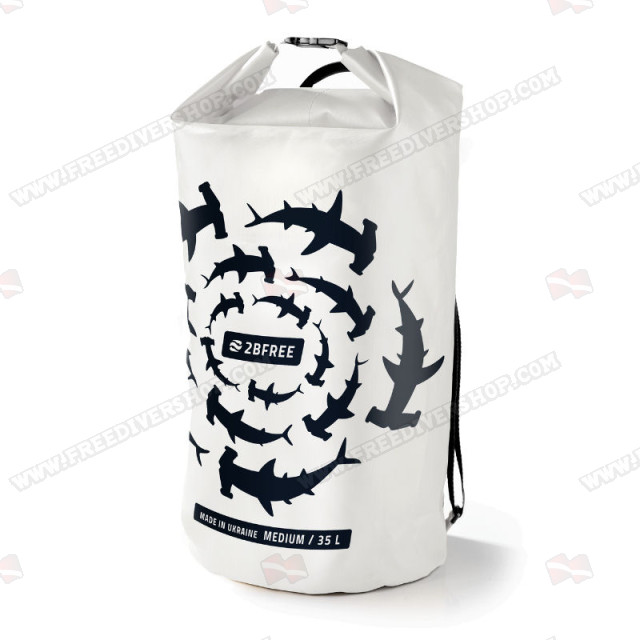 2BFREE 35L White Hammerhead Dry Bag