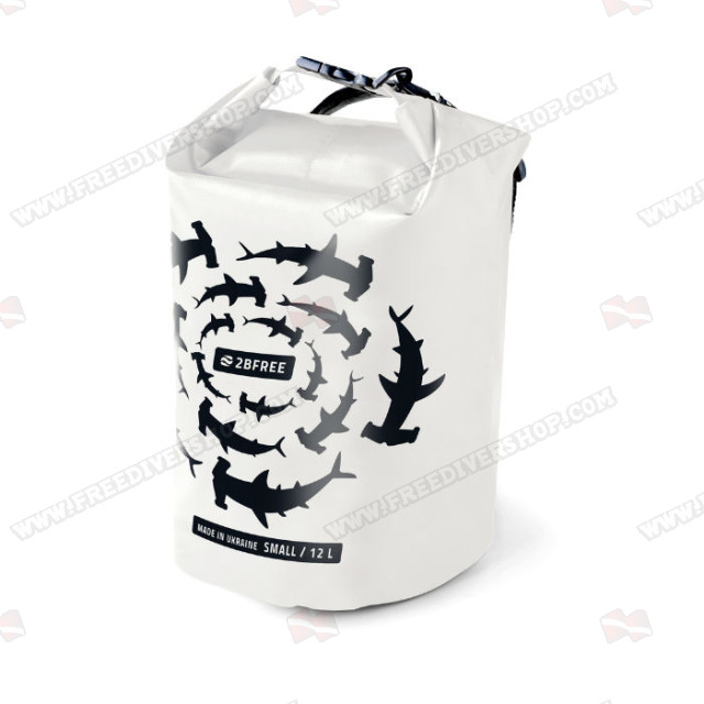 2BFREE 12L White Hammerhead Dry Bag