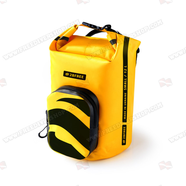 2BFREE 12L Marine Yellow Dry Bag