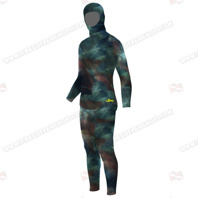 Elios Smoothskin Camo Benthos - Tailor Made Wetsuit