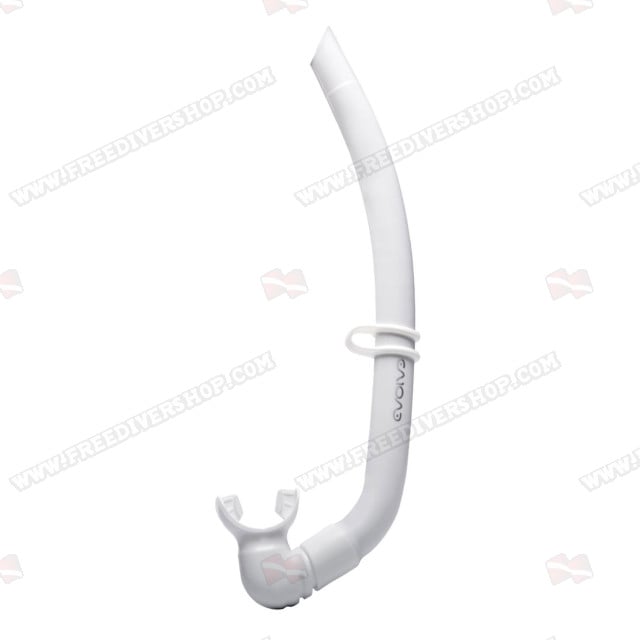 Evolve Air White Flexible Silicone Snorkel