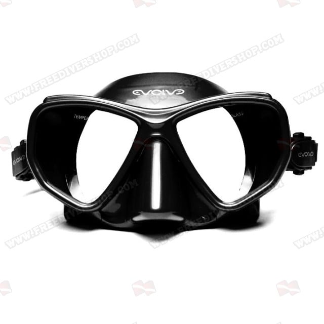Evolve Ascent Black Ergonomic Freediving Mask