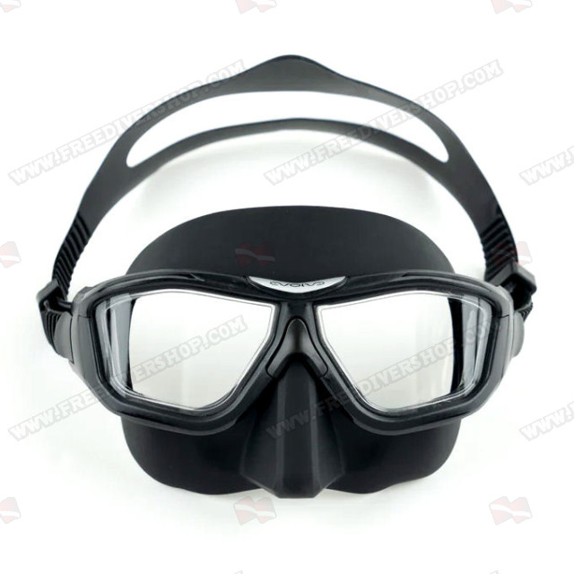 Evolve Descent Black Freediving Mask