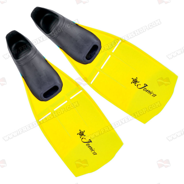 Abysstar Jonica Yellow Snorkeling Fins