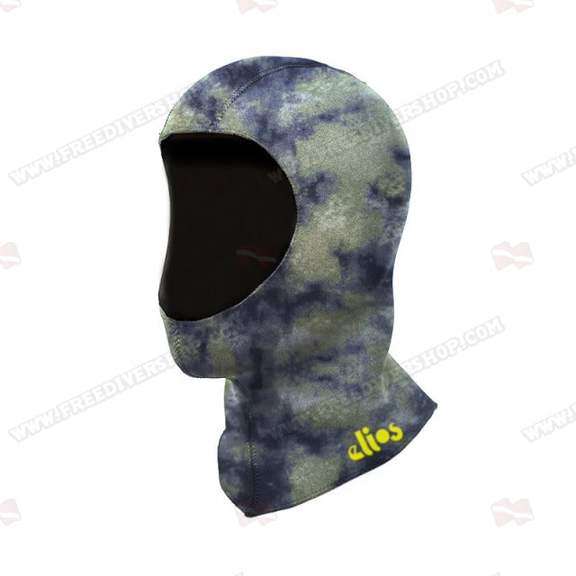 Elios Hyperstretch Green Camouflage Neoprene Hood