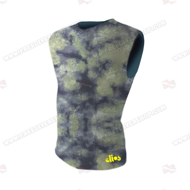 Elios Hyperstretch Green Camouflage Dive Vest