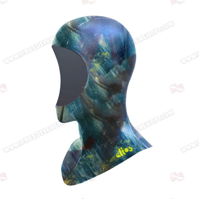 Elios Smoothskin Benthos Camouflage Neoprene Hood