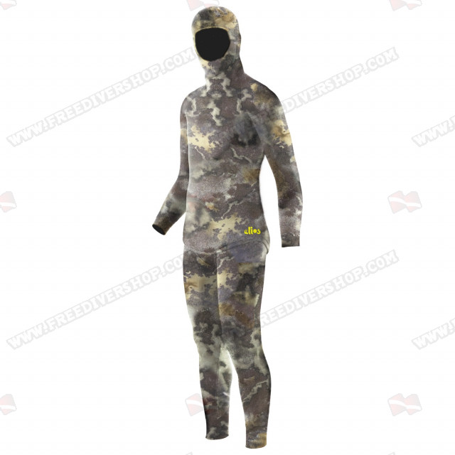 Freediver Shop | Elios 3D Green Hydro Camouflage Wetsuit