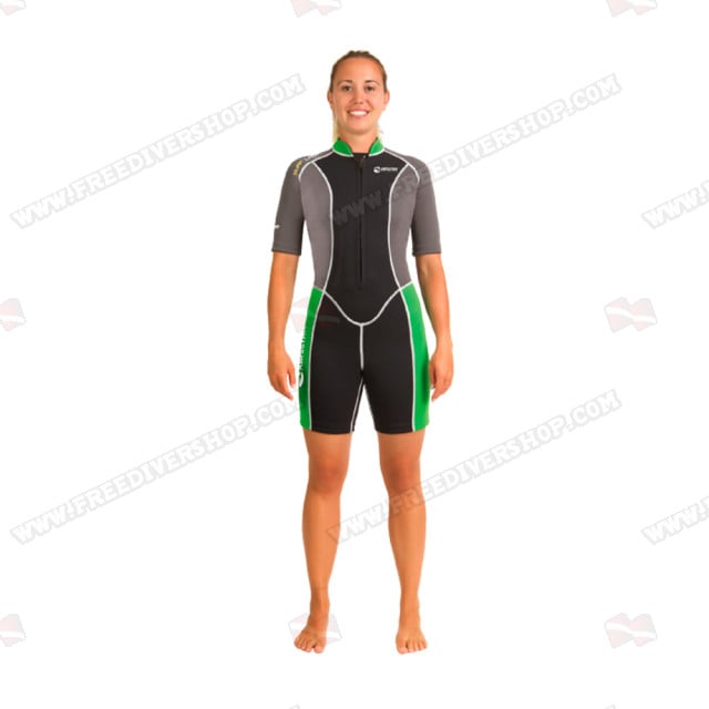 Abysstar Surf Woman 2.5MM Shorty Wetsuit
