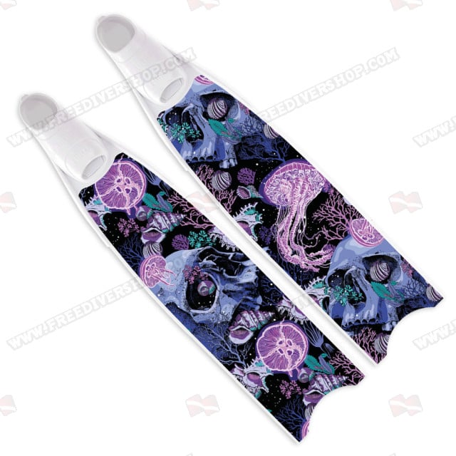 Leaderfins Skull Jellyfish Fins - Limited Edition