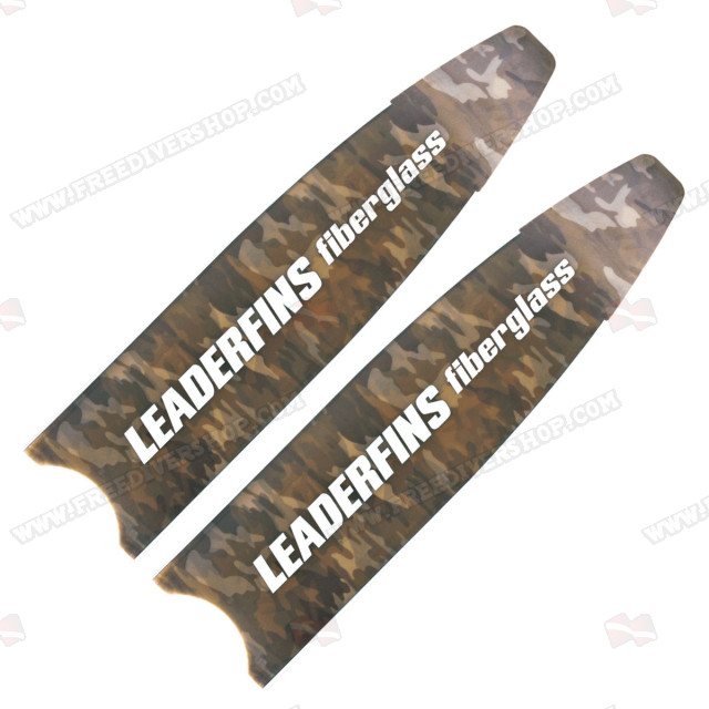 Leaderfins Green Camouflage Fin Blades
