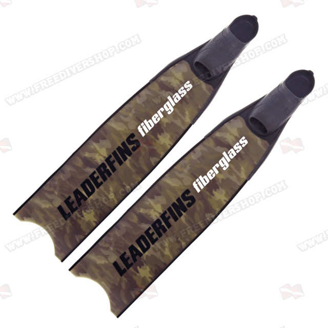 Leaderfins Green Camo Fins