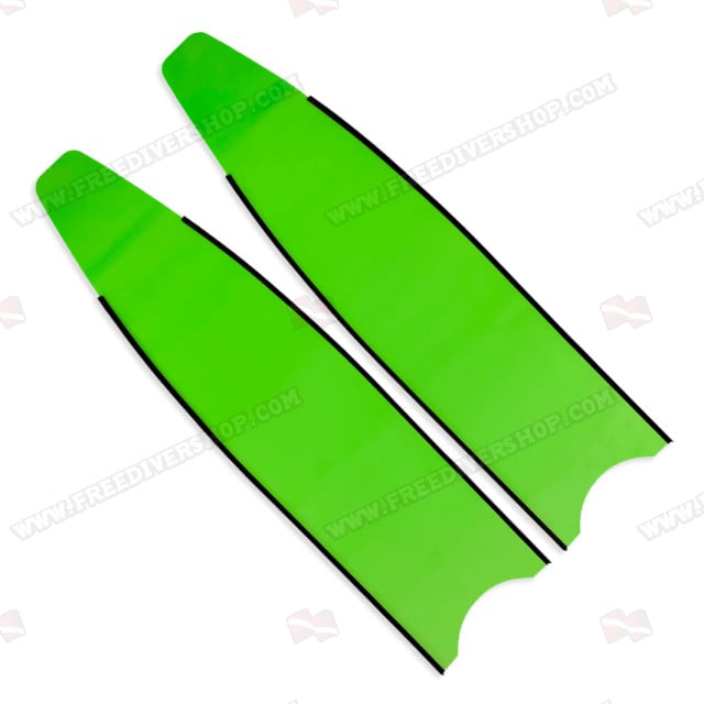 Leaderfins Neon Green Ice Fin Blades