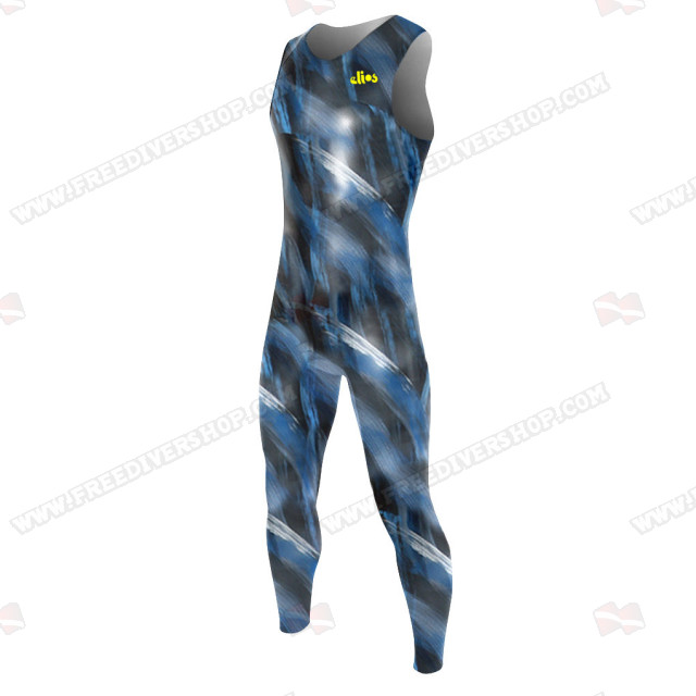 Elios Smoothskin Pelagos Camouflage Long John Pants