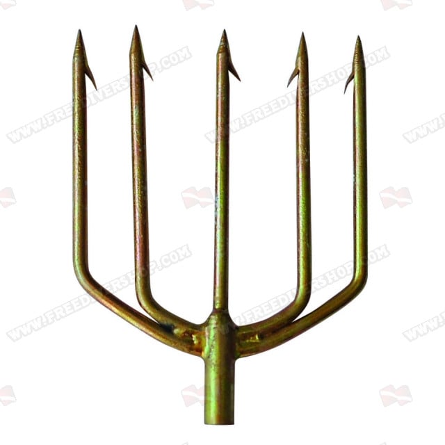 Mastro Sub 5 Prong Classic Trident Spear Tip - ø5MM