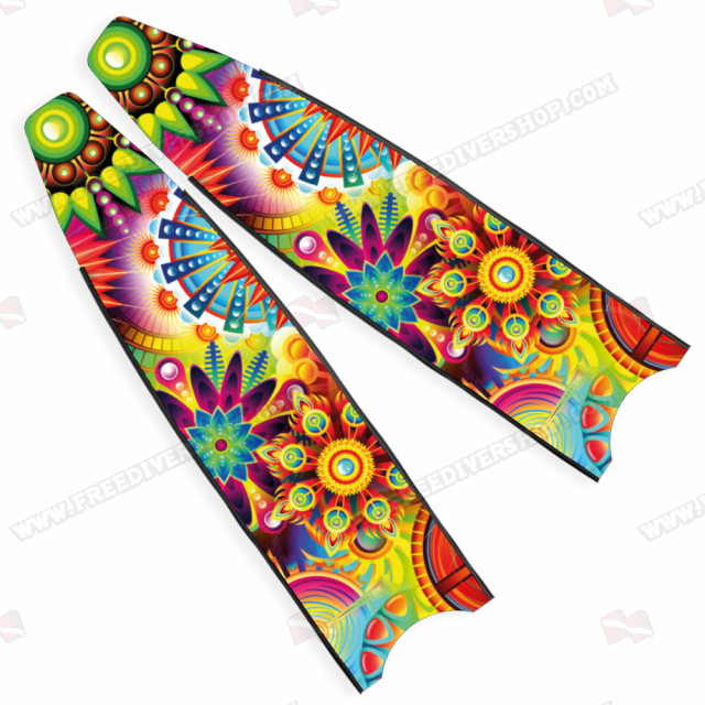 Leaderfins Neon Psychedelic Blades - Limited Edition