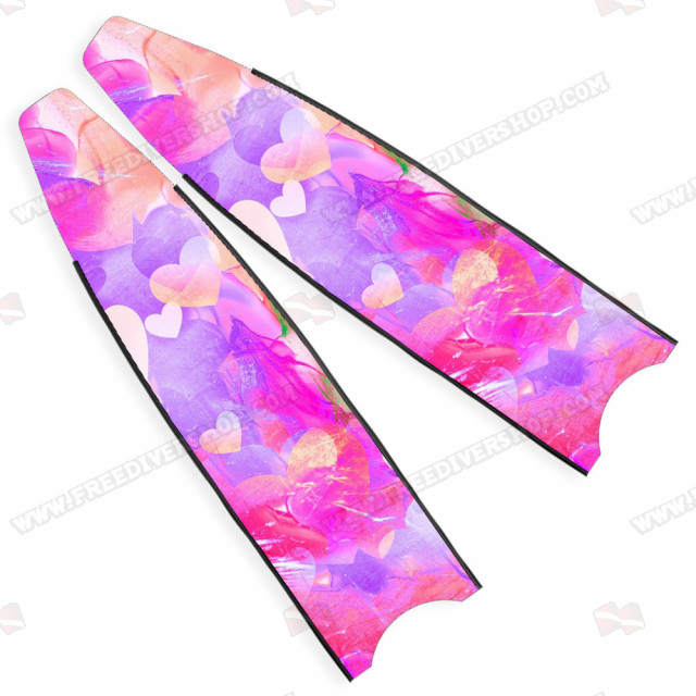 Leaderfins Neon Love Blades - Limited Edition