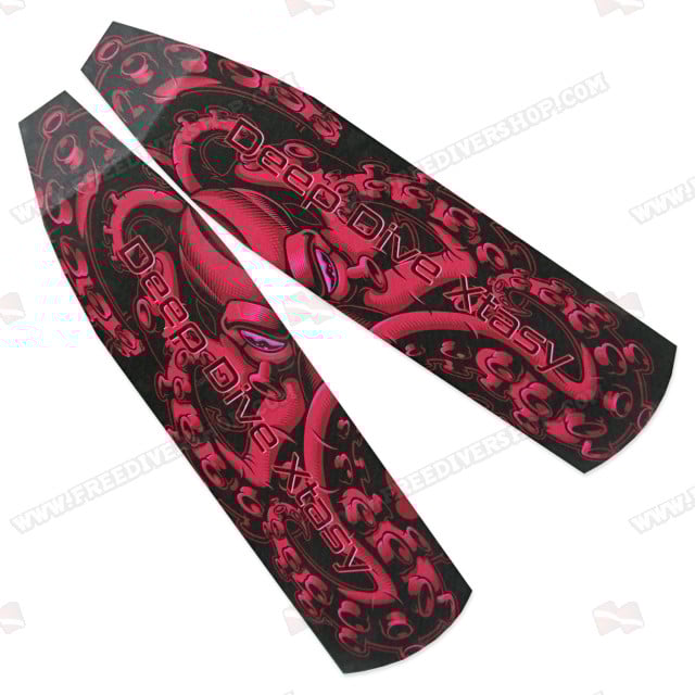 Deep Dive Xtasy Red Octopus Performance Carbon Blades