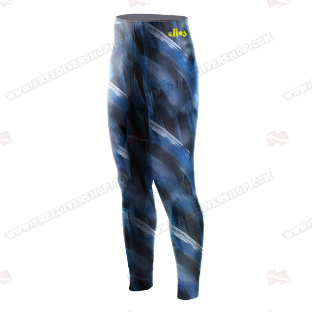 Elios Smoothskin Pelagos Camouflage High Waist Pants