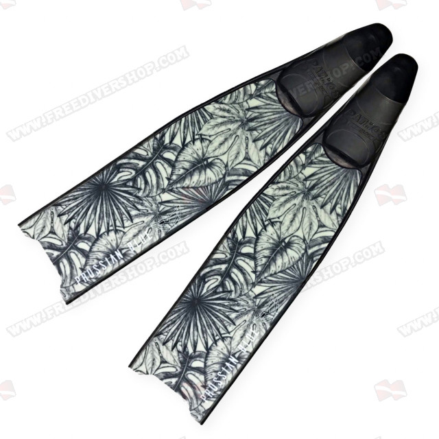 Prussian Blue Rain Forest Fins
