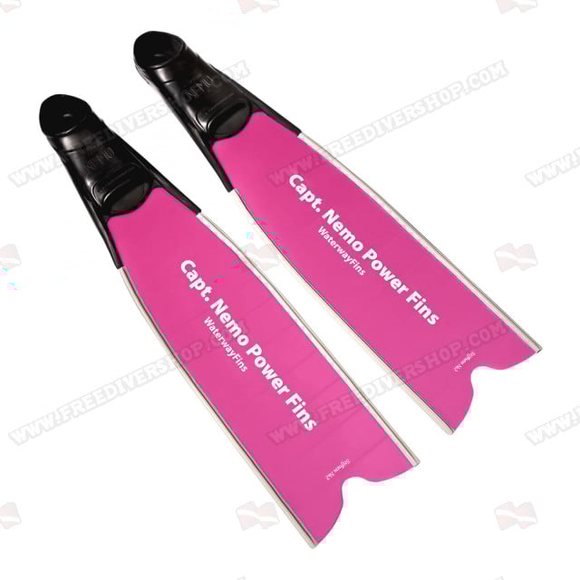 WaterWay Capt. Nemo Pink Power Fins