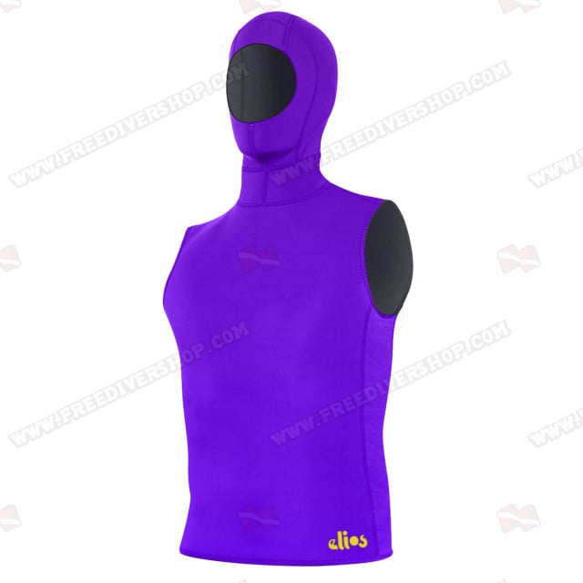 Elios Purple NJN Hoodie Dive Vest