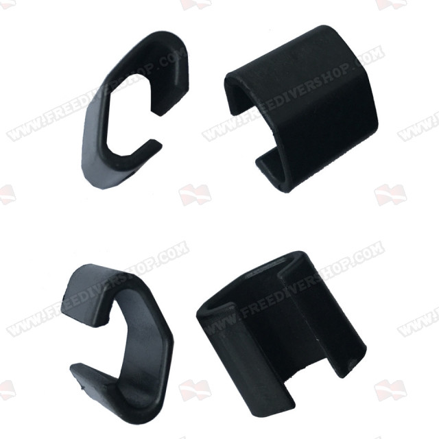 Leaderfins Footpocket Side Clips - Flat