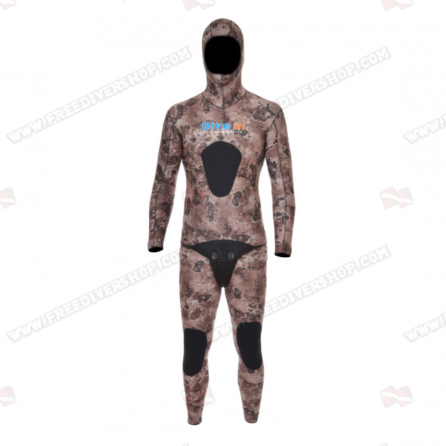 Divein Spaccato Brown Wetsuit