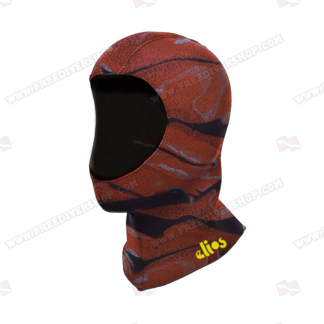 Elios Hyperstretch Stone Camouflage Neoprene Hood