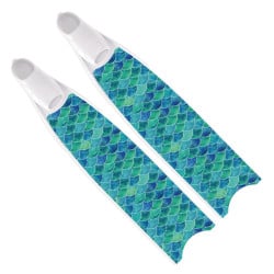 Leaderfins Blue Mermaid Fins - Limited Edition