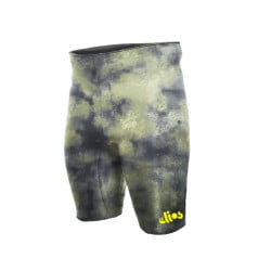 Elios Hyperstretch Green Camouflage Bermuda Pants