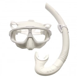 Mask and Snorkel Set for Diving Freediving and Spearfishing WIL-DS-27Y 