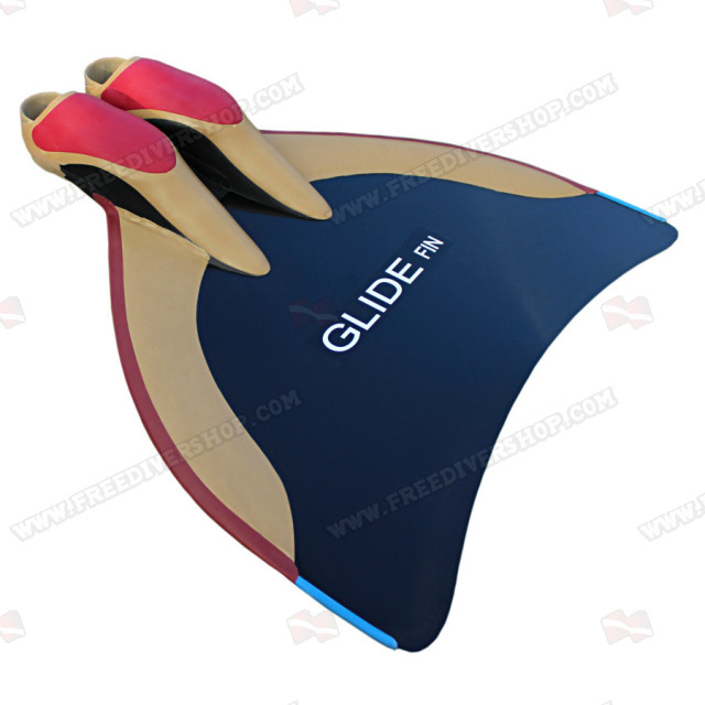 WaterWay Freediving Glide Monofin - Black Blade