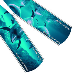 Deep Dive Xtasy Dolphin Pack Performance Carbon Blades