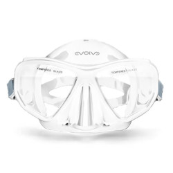 Evolve Ascent White Ergonomic Freediving Mask