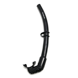 Evolve Ascent Black Flexible Silicone Snorkel