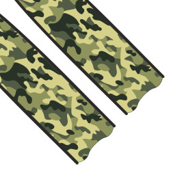 Iceberg Green Camo Freediving Blades