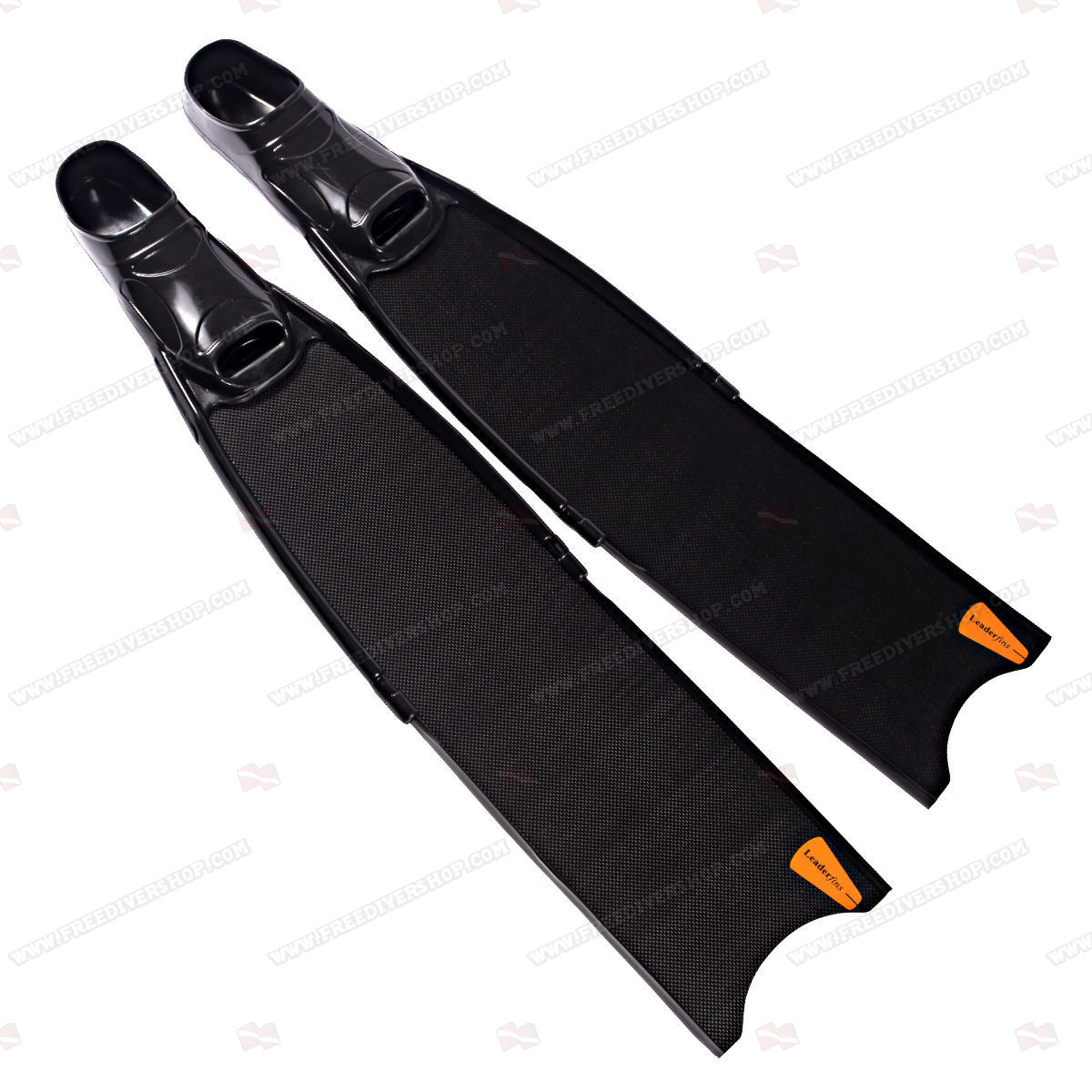 Carbon fiber diving fins