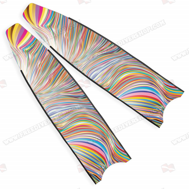Leaderfins Neon Rainbow Blades - Limited Edition